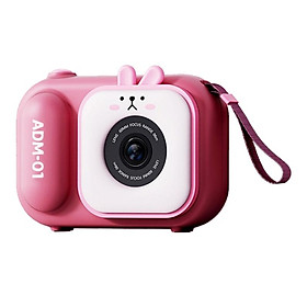 S11 Chân máy ảnh cầm tay Máy ảnh kỹ thuật số dành cho trẻ em Máy ảnh hoạt hình dễ thương Đồ chơi giáo dục trẻ em Quà tặng Giáng sinh tốt nhất Màu sắc: PK