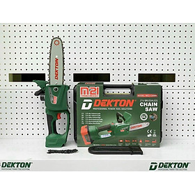 Mua COMBO MÁY CƯA DÙNG PIN 21V 8  DEKTON M21-CS08BL KÈM 1 PIN M21-B4000M + 1 SẠC M21-S20 DEKTON + TẶNG 1 PIN M21-B3000 - KM_T8 -HÀNG CHÍNH HÃNG