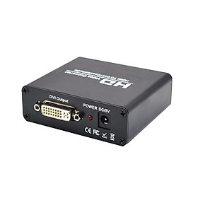 to DVI Converter W/ Digital S/PDIF Coax and Analog Stereo Audio Output