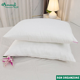 Mua Combo 2 ruôt gối nằm 40*60  1 ruột gối ôm 35*90cm Gối Dream zone gòn xơ cao cấp độ đàn hồi cao