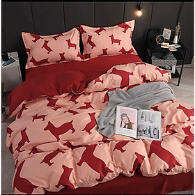 Bộ Vỏ CHĂN GA GỐI COTTON POLY DULCETT hàng NHẬP KHẨU SIÊU ĐẸP