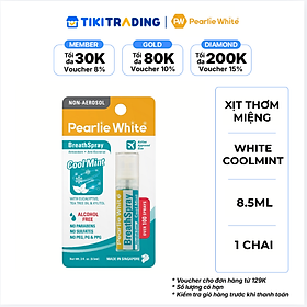 Xịt Diệt Khuẩn Thơm Miệng CoolMint Pearlie White 8.5ml