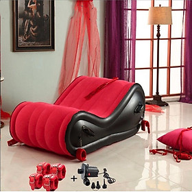 Mua Ghế Hơi Tình Yêu Có Tay Cầm Êm Ái Chịu Lực Tốt Melody Marks (Full Option) tặng máy bơm điện 220V