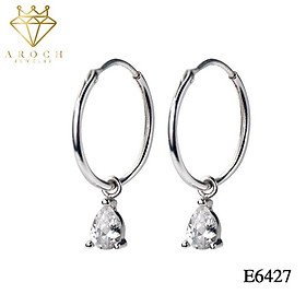 Khuyên tai bạc Ý s925 E6427- AROCH Jewelry