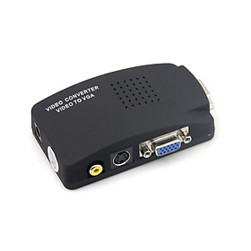 Mua Bộ chuyển đổi AV video sang VGA (đen) - Hàng Nhập Khẩu