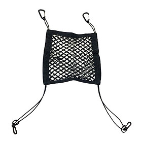 2-Layer Car Seat Storage Mesh Net for Drink Cup,Magazine,Auto Interior Accessory