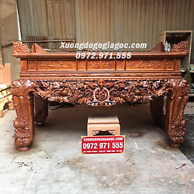 Mua sập thờ chân 20 gỗ Gụ