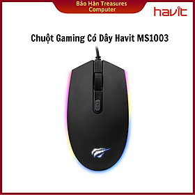Chuột Gaming Havit MS1003 RGB - Hàng chính hãng