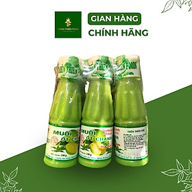 Lốc 6 Chai Muối Ớt Chanh Xanh Nha Trang Thiên Thiên Food 130g - Muối Chấm Hải Sản Được Yêu Thích