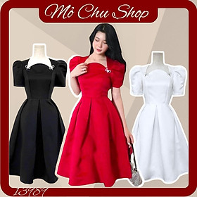 ĐẦM XÒE TAPTA TAY PHỒNG ĐÍNH TAG  13999