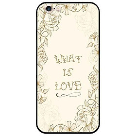 Ốp lưng in cho Iphone 6/6s Mẫu What Is Love