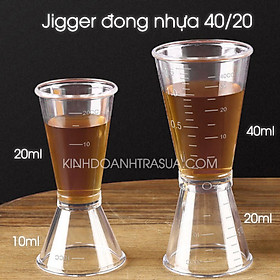 Mua Jigger Nhựa 2 Đầu 40/20 - Chung Đong Định Lượng 40/20