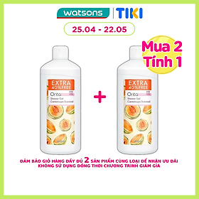 Gel Tắm Orita Hương Dưa Đỏ Shower Gel Cantaloupe Scented 1400ml