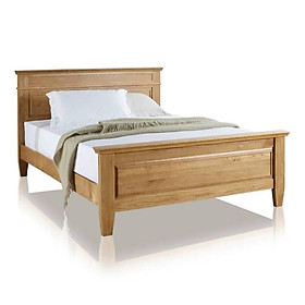Giường đôi classic gỗ sồi ibie
