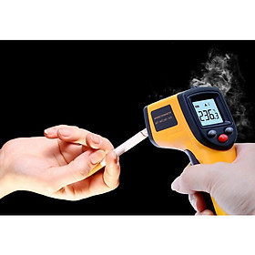 Mua Máy đo nhiệt độ  độ ẩm bề mặt vật chất bằng tia hồng ngoại chuyên dụng C3 (Tặng miếng thép mini bỏ túi 11in1)