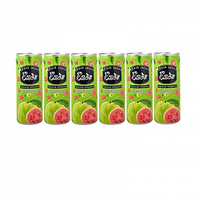 Nước Ép Ổi Ezos lốc 6 lon