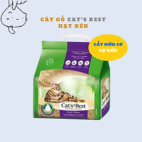 Cát Vệ Sinh Hữu Cơ Vón Cục Cho Mèo Lông Dài Smart Pellets Cat's Best CBSP05L (2.5kg)