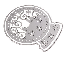 Crystal Ball Cutting Dies Stencils for Scrapbooking Album Paper Card Making