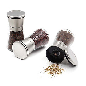 Mua Hũ xay tiêu Thuỷ tinh  Inox 304 XT01