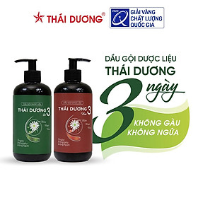 Dầu gội dược liệu Thái Dương 3 dung tích 200ml/480ml