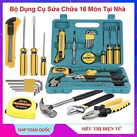 Mua Bộ Dụng Cụ Sửa Chữa Đa Năng  kìm Búa Tô Vít Mỏ Lết Lục Giác Bút Thử Điện Thước Băng Keo Dao SẴN HÀNG GIAO NGAY