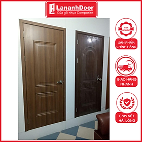 Cửa Gỗ Nhựa Composite Mẫu Cửa 12_LananhDoor Shop 