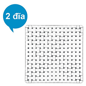 Mua Bộ 2 Đĩa Pha Lê Vuông Nachtmann Bossa Nova 97632 ĐK 21cm