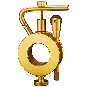 Vỏ Hột Quẹt Bật Lửa TC13 Thiết Kế Thủ Công Kiểu Dáng Độc Lạ Màu Vàng - Dùng Xăng Bấc Đá Cao Cấp