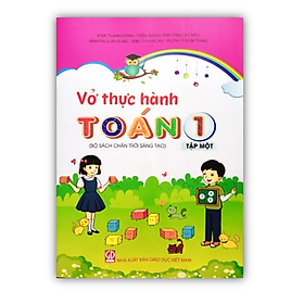 Hình ảnh Sách - Vở Thực Hành Toán Lớp 1 - Tập 1 (Bộ Sách Chân Trời Sáng Tạo)