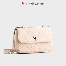 Túi Yuumy ( Thời trang nữ họa tiết chần chỉ size 24 - Túi đeo chéo da Seasand YN279 )