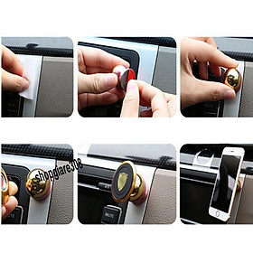 Mua Giá Đỡ Điện Thoại Hít Nam Châm Trên ô tô 360 độ + Tặng 1 Bút bi cao cấp .