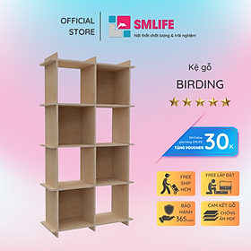 Mua Kệ sách gỗ MDF thiết kế đơn giản tiện dụng SMLIFE Birding