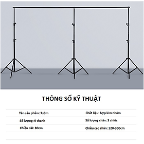 Mua KHUNG TREO PHÔNG DI ĐỘNG 3X7M