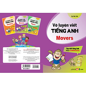 Sách - Vở luyện viết tiếng anh Starters , Movers , Flyers