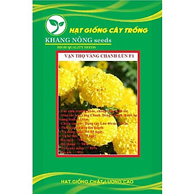 Hạt giống hoa Vạn Thọ vàng chanh Lùn F1 KNS3680 - Gói 30 hạt