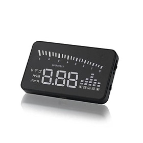 Bộ hiển thị và cảnh báo tốc độ lên kính lái HUD X5 cho xe hơi