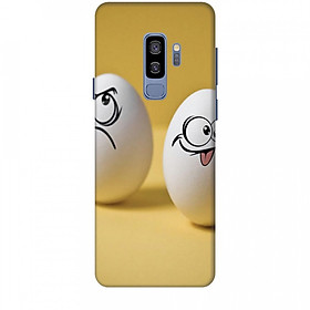 Ốp lưng dành cho điện thoại  SAMSUNG GALAXY S9 PLUS Đôi Bạn Trứng Cute