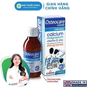 Siro Chắc Khỏe Xương Vitabiotics OSTEOCARE Bổ Sung Canxi Và Vitamin D Chai 200ml