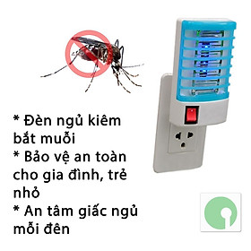 Mua Đèn diệt muỗi và côn trùng kiêm đèn ngủ cắm tường 1W