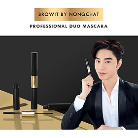 Mascara 2 đầu Browit Professional Duo Mascara 4 + 4g Sexy Black