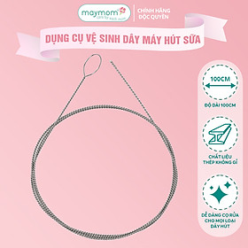 Dụng cụ vệ sinh dây hút máy hút sữa Maymom dài 100cm