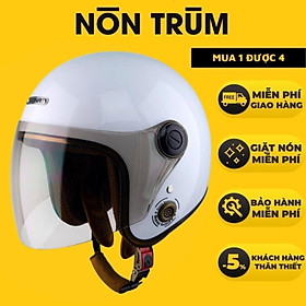 Hình ảnh Mũ bảo hiểm 3/4 RONA R8K có kính che mặt