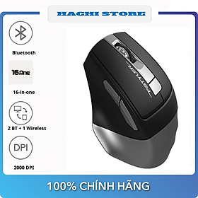 Mua Chuột Không Dây Bluetooth + Wireless 2.4G Pin sạc qua cổng typec A4TECH FB35C - Hàng Chính hãng