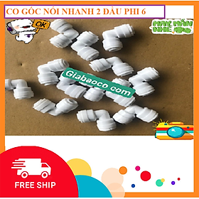 Mua Co Nối Nhanh Hai Đầu Dây 6mm -Phụ Kiện Lọc Nước RO