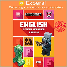 Sách - Minecraft English Ages 5-6 - Official Workbook by Collins KS1 (UK edition, paperback)