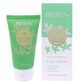 Kem Dưỡng Ẩm Chiết Xuất Hạt Dẻ Ngựa Huncalife Life Bioten (50ml)