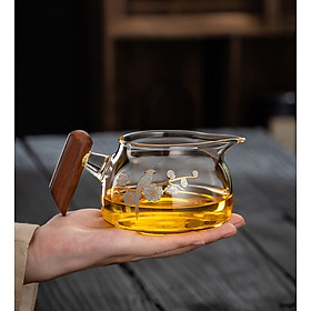 Tống chuyên trà bằng thủy tinh chịu nhiệt Borosilicate cao cấp dung tích 260 ml