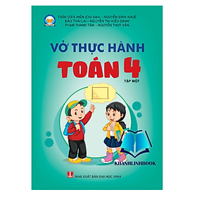 Hình ảnh Sách - Vở thực hành Toán 4 Tập 1