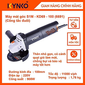 Mua Máy mài góc cầm tay chính hãng Kynko S1M- KD69 -100 (Công tắc đuôi) # 6691 giá tốt