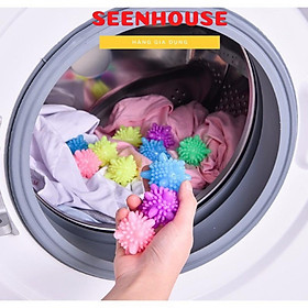 Mua Bóng giặt cầu gai  giặt quần áo máy giặt thông minh